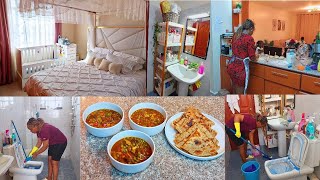 CLEANING MOTIVATION  BEDROOMBATHROOM CLEANING  COOK WITH ME  CHAPATI RECIPE  TIFINE WISE [upl. by Adnaral]