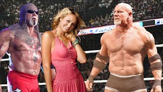 Goldberg vs Stacy Keibler with Scott Steiner Match [upl. by Hgieliak947]