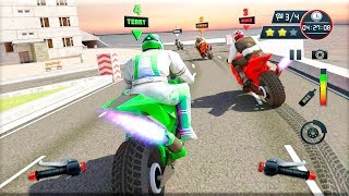 City Street Bike Racing Xtreme Motorcycle Rider  Gameplay Android game [upl. by Henleigh]