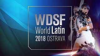 Gusev  Bondareva RUS  2018 World LAT Ostrava  R2 C [upl. by Linson]