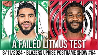 Portland Trail Blazers vs Boston Celtics Recap and Highlights  Blazers Uprise Postgame Show [upl. by Teerprug684]