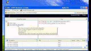 HFS HTTP base file sharing server Basic Guide Part13 [upl. by Faucher782]