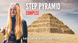 Exploring the STEP PYRAMID Complex at Saqqara  Egypt 2024 [upl. by Kendry]