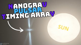 NANOGrav Pulsar Timing Array  Universe Sandbox [upl. by Drucie670]