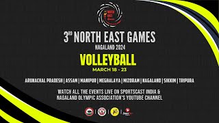 3rd North East Games Nagaland 2024  Volleyball  FINALS [upl. by Goldman]