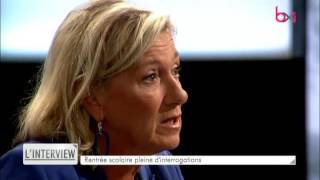 LInterview Françoise Bertieaux cheffe de groupe MR Fédératon WB [upl. by Elleirbag]