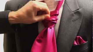 How to Tie a Cravat by Simon James [upl. by Lentha]