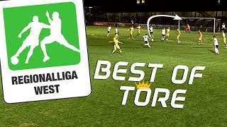 Top Ten Tore 1718  Regionalliga West I sporttotaltv [upl. by Enelram]