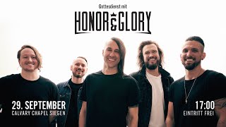 1700 Gottesdienst mit Honor amp Glory Disciple  Livestream der Calvary Chapel Siegen [upl. by Barnie]