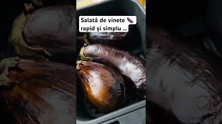 Salată de vinete 🍆 rapid și simplu cu vinete coapte la AirFryer… [upl. by Ullyot964]