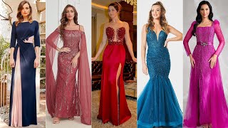 Mother Of The Bride amp Groom Dresses 2024 Sequin Prom Dress Floor Length Formal Evening Gowns [upl. by Jorgan]