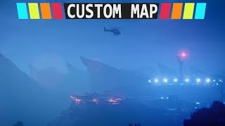 Far Cry 5 Scifi Alien Planet Outpost  Custom Arcade Map [upl. by Eleda]