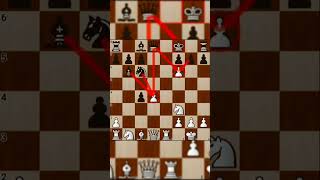 Evans Gambit  Italian Game  chess subscribe youtubeshorts [upl. by Addi]