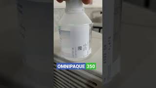 OMNIPAQUE 350 shorts short radiology ctscan viral [upl. by Asiruam386]