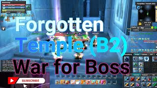 Aruarose Online  War for Forgotten TempleB2 Boss [upl. by Cassella]