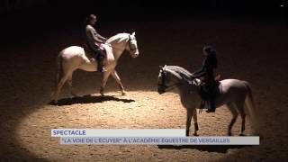 Spectacle  « La Voie de l’Ecuyer » à l’Académie Equestre de Versailles [upl. by Tem829]