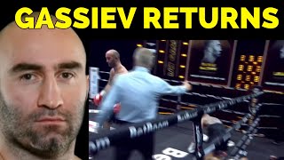 POSTFIGHT REACTION MURAT GASSIEV RETURNS WITH STOPPAGE WIN OVER KEM LJUNGQUIST [upl. by Ayahsey]