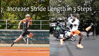 Increase stride length in 3 steps [upl. by Winola]