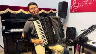 Oginski  Polonaise  Accordion  Huy Khánh [upl. by Lorrac]