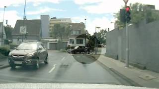 Fahrrad beim Abbiegen BEINAHE  UNFALL [upl. by Eedahs]