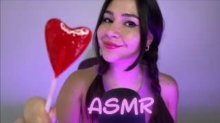 ASMR ❤️ COMIENDO PALETA DE CORAZÓN ❤️ [upl. by Senhauser]