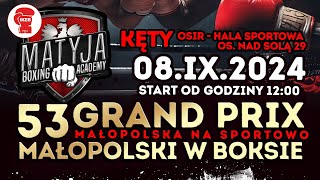 Na żywo 53 Międzynarodowe Grand Prix Małopolski 08092024 Kęty [upl. by Luar]