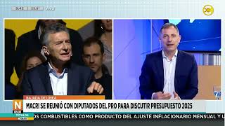 Bajada de línea Macri se reunió con sus diputados para discutir el presupuesto 2025 │N800│301024 [upl. by Frame]