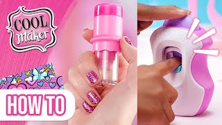 How to Get an Easy Manicure with Go Glam Nail Studio  Cool Maker  Toys for Kids [upl. by Cosetta]