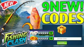 NEW⚡ALL NEW FISHING CLASH GIFT PROMO CODES 2024  LATEST CODES OF FISHING CLASH 2024 FC CODES 2024 [upl. by Giulietta]