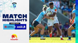 Super Rugby Women Grand Final  Fijian Drua Women x NSW Waratahs [upl. by Lyudmila]