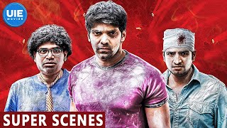 Settai Super Scenes  Super Scenes  Arya  Hansika  Anjali  Santhanam  Premji  Manobala [upl. by Hopfinger]