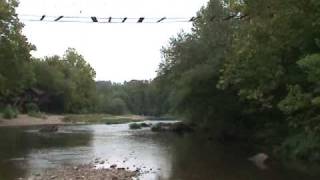 Caddo River Ark old swing Bridge [upl. by Service]