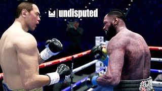 Undisputed  Deontay Wilder Vs Zhilei Zhang I FULL FIGHT I Problem Child Pack PS5 [upl. by Amitarp]