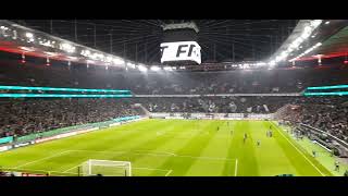 DFBPokal Zweite Runde Eintracht Frankfurt  Borussia Mönchengladbach 21 [upl. by Armelda]