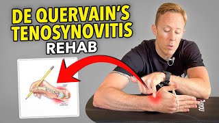 6 Exercises for De Quervains Tenosynovitis [upl. by Kcirednek13]