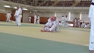 18 juillet 2024 Une partie du KATAME NO KATA de Michael en étude au KODOKAN [upl. by Ihc]