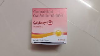 Calciway d3 nano shots full review uses sideeffects dose in Hindi [upl. by Ninerb]