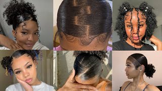 😍💖Cute Curly hairstyles Watch me style my hair compilation 2024 ✨curlyhairstyles compilation [upl. by Nosmoht92]