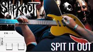 Slipknot – Spit It Out POV Guitar LessonCover  With Screen Tabs [upl. by Ylrebnik]