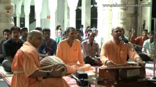 Sri Krishna Govinda Hare Murari bhajan by H G Haridas Das on 28 July 2014 at ISKCON Juhu [upl. by Monjan]