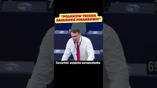 Tarczyński zadaje pytanie w Europarlamencie polityka polskapolityka viral humor [upl. by Domonic]