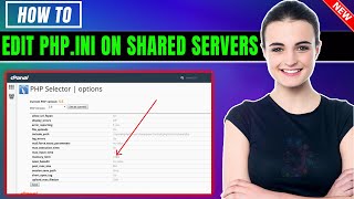 How to edit phpini on Shared servers 2024  PHPini file location Cpanel [upl. by Richmal]