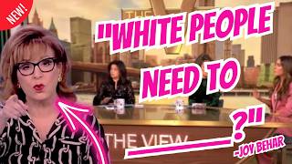 Joy Behar ACTUALLY SAID THIS about WHITE PEOPLE Today on the View funny theview [upl. by Eirrehs852]