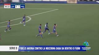 05 OTTOBRE 2024 SERIE D FIDELIS ANDRIA CONTRO LA NOCERINA GARA DA DENTRO O FUORI [upl. by Earb763]