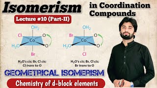 Geometrical Isomerism in Coordination Compounds  Isomerism in Coordination Compounds Part2 [upl. by Einra]