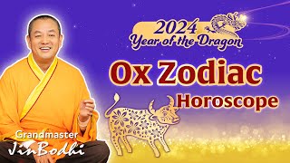 2024 Dragon Year Fortune for 12 Chinese Zodiac Signs  Ox [upl. by Lednew]