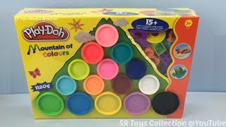 Play Doh Mountain of Colours Playset [upl. by Ronnholm]