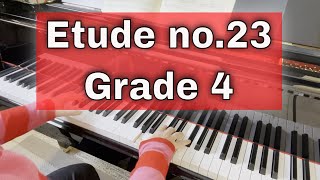 Etude no 23 by Henry Lemoine  Trinity piano grade 4 2021  2023 TCL [upl. by Adamina]