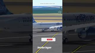 JetBlue Airbus A220300 Landing  Infinite Flight Shorts [upl. by Nickola672]