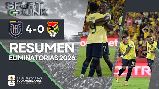 🇪🇨🔥 quotReacción al Ecuador 🇪🇨 vs Bolivia 🇧🇴 ¡Goles Emoción y Análisisquot [upl. by Felise587]